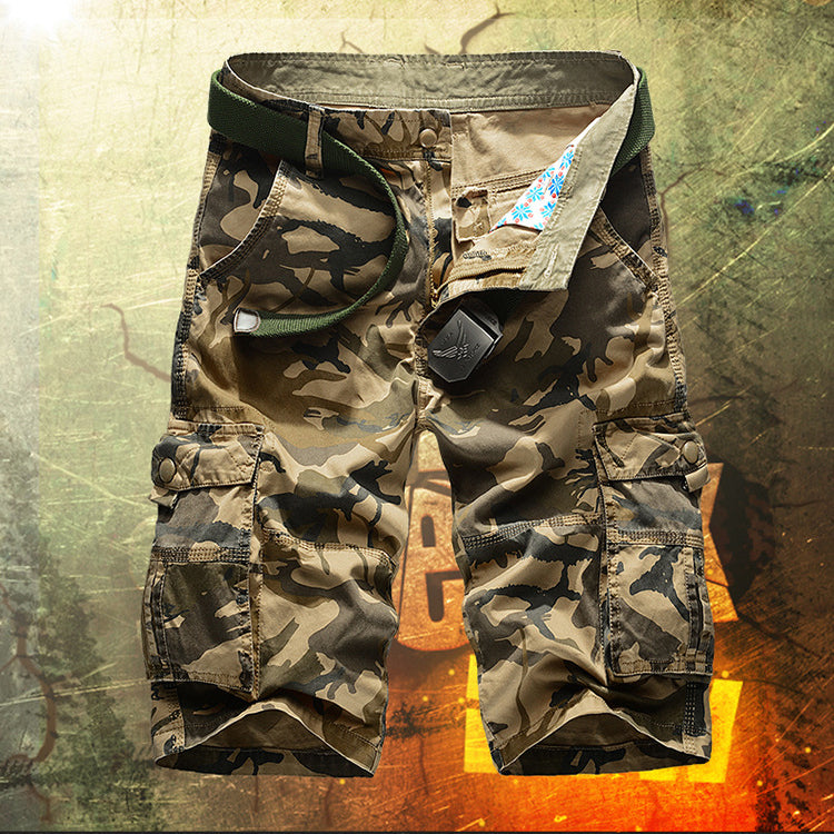 KangooSport Camo Multi-pocket Men Shorts